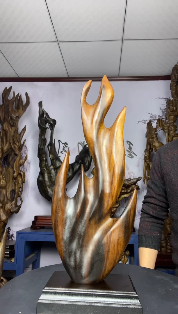 金丝楠木雕款T***7金丝楠木工艺品摆件