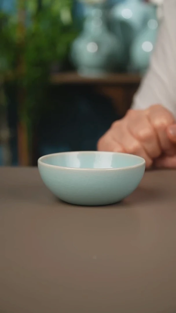 原产地天青普洱微暇