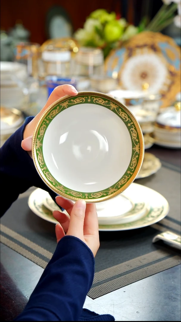 瓷片6英寸水果碗  1个