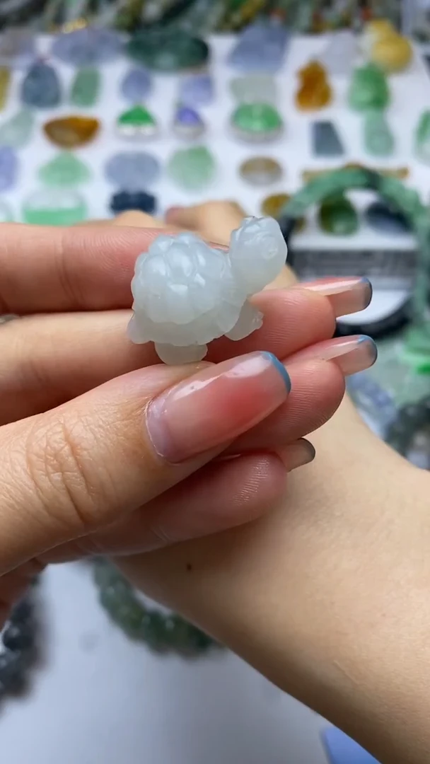 未镶嵌定制翡翠毛货定制不退不换