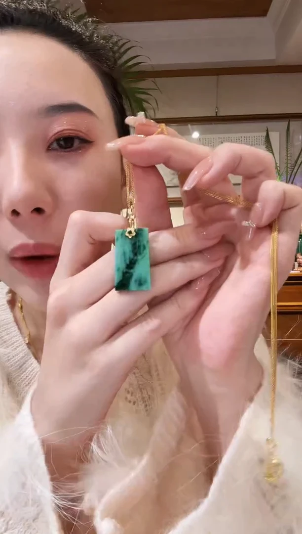 【闪购商品】翡翠颈饰未镶嵌国风