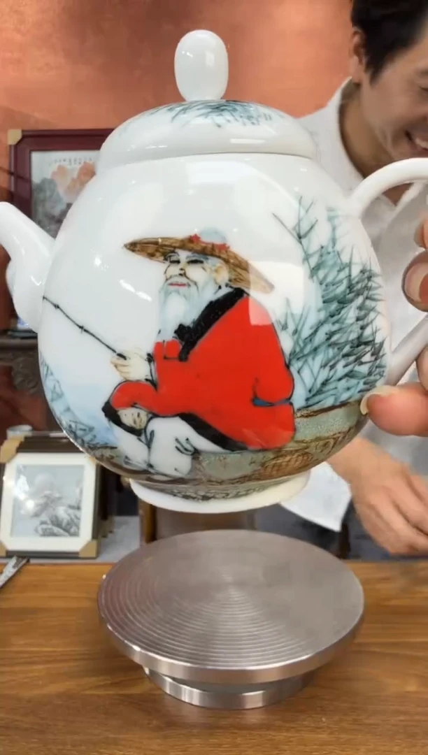 吴义松陶盟手工手绘陶瓷编码：5226