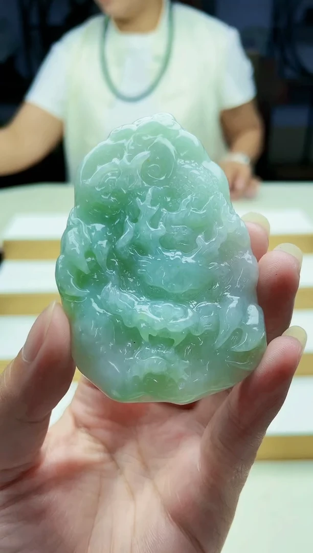 未镶嵌定制翡翠毛货09140097