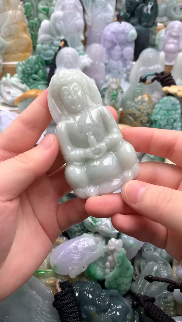 吊坠(不含链)未镶嵌翡翠1