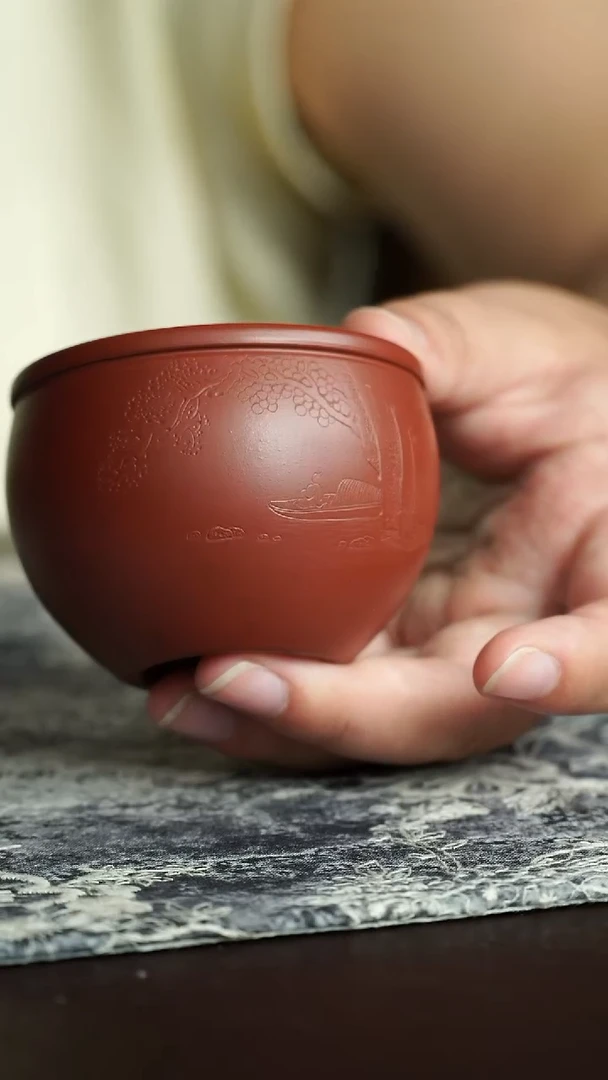 茶杯紫砂73宜兴紫砂主人杯