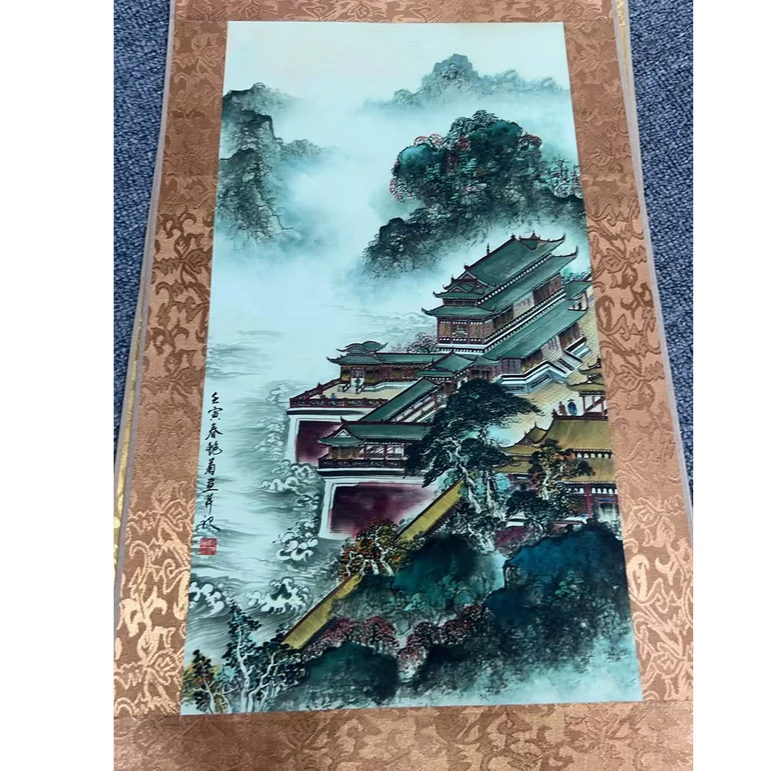 福国画山水三尺画片8.5