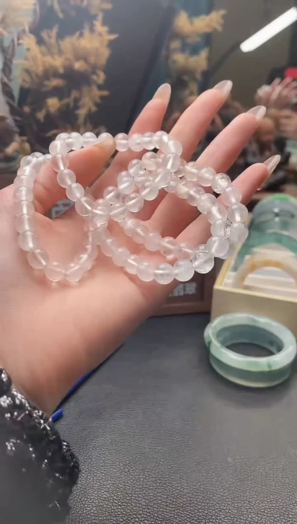 未镶嵌手串玛瑙/玉髓手串多样性发一件