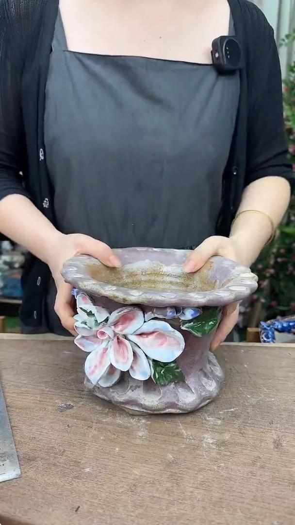 一个手工捏花不指/瑕898