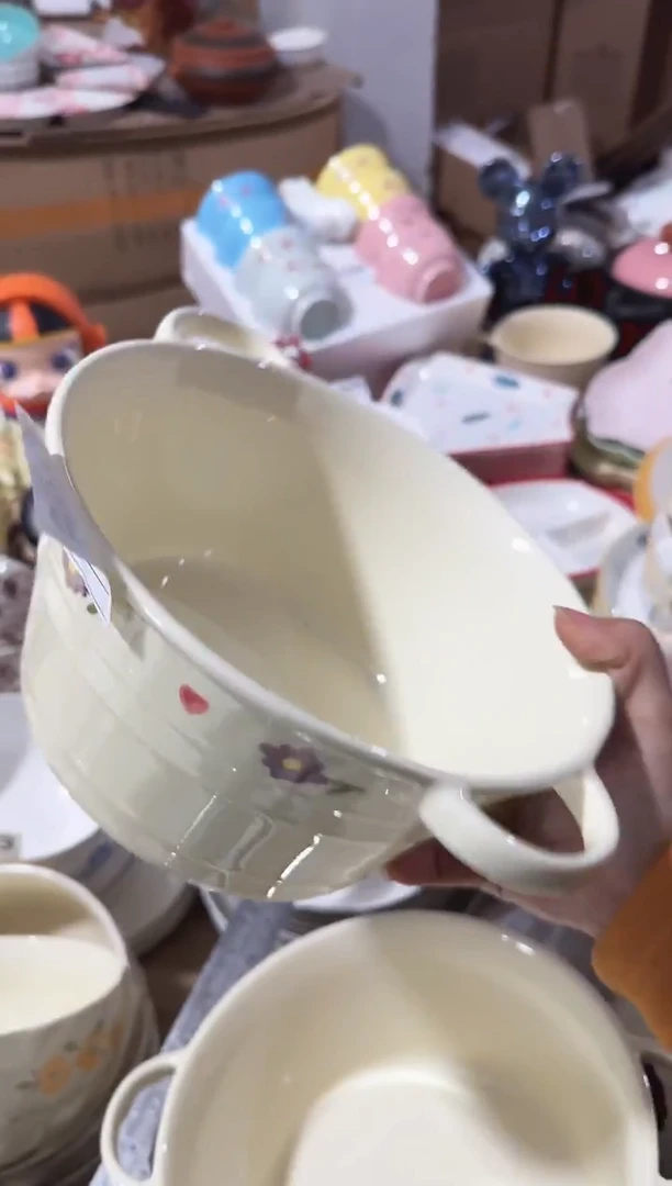 【10寸★1个】黑点针眼属正常陶瓷都有介意慎拍微瑕破损包赔