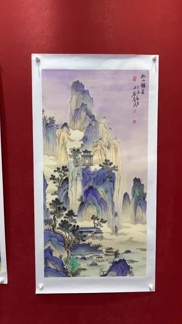 国画老师创作作品  100