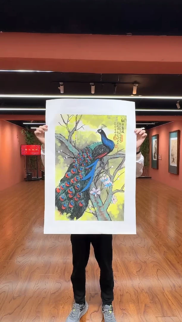 国画孙桂国老师作品，带合影证书11-13