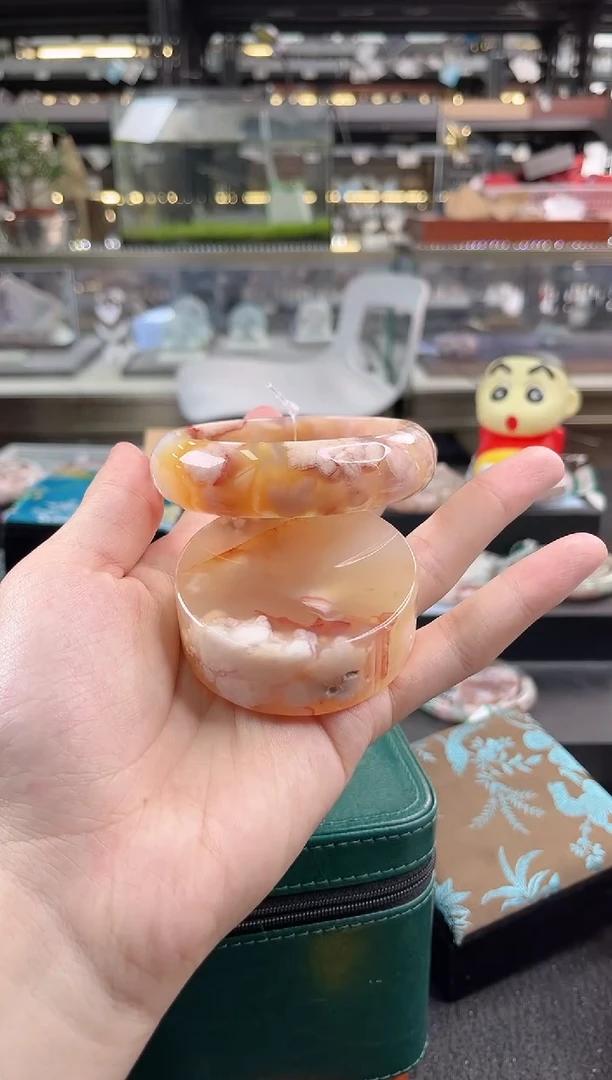 未镶嵌手镯石英质玉65圈口（赠品镯心）6910003