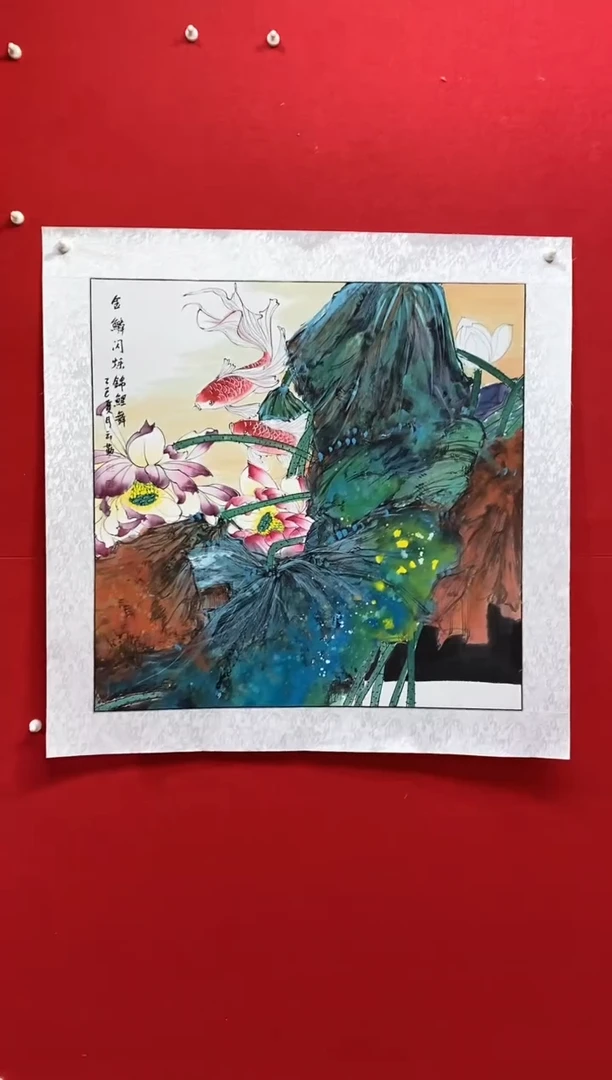 国画国画NYQ杰牛云勤老师作品