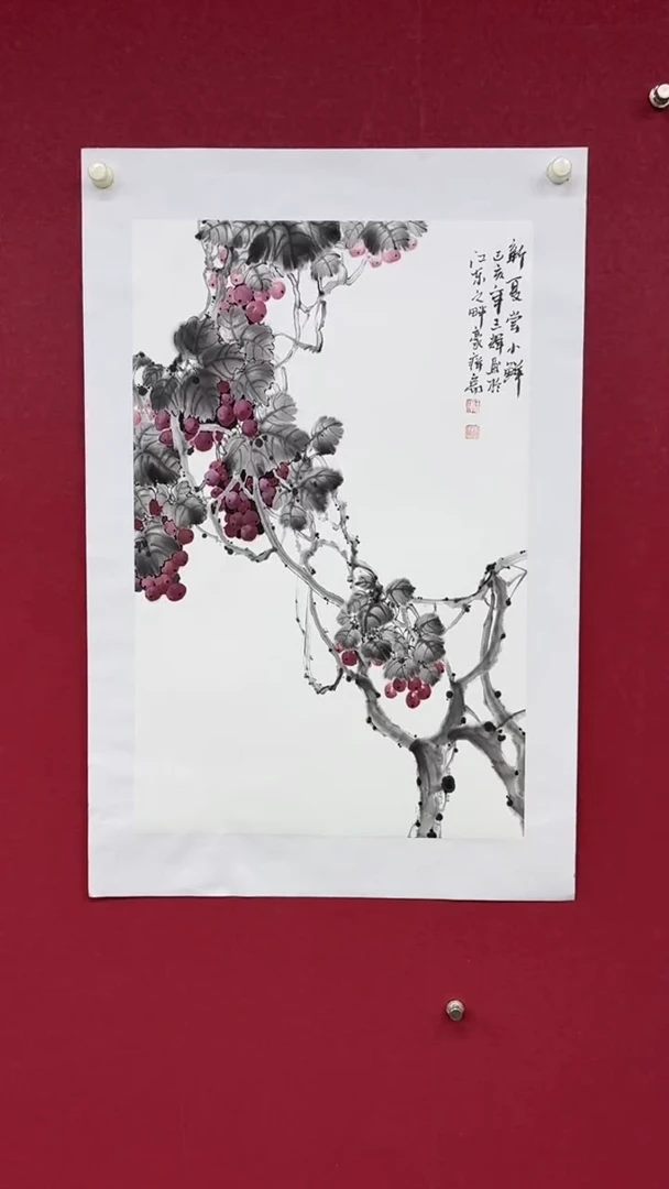 国画国画绘画山水花鸟