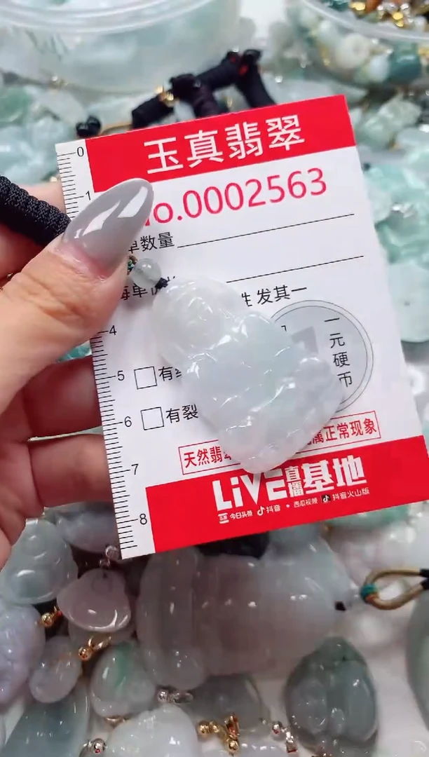 吊坠(不含链)未镶嵌翡翠2563