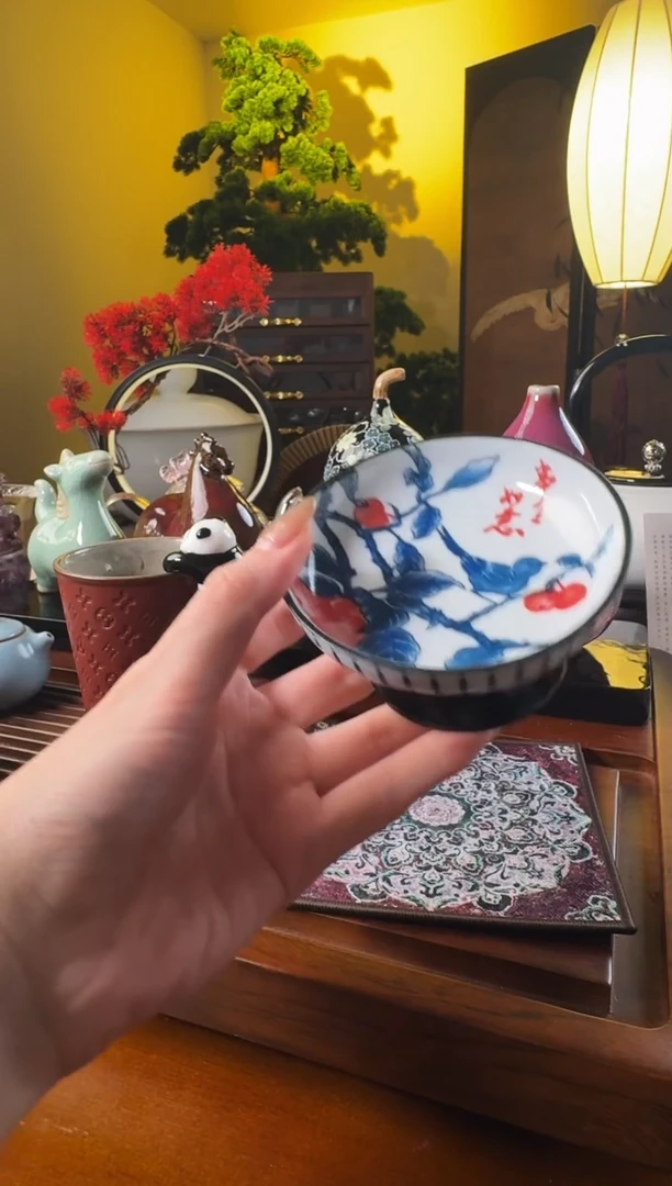 小号迷你果盘-双色事事如意 FL788