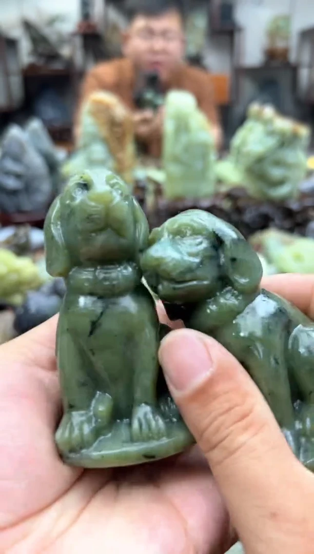 和田玉未镶嵌把件多样性发货 拍一发一