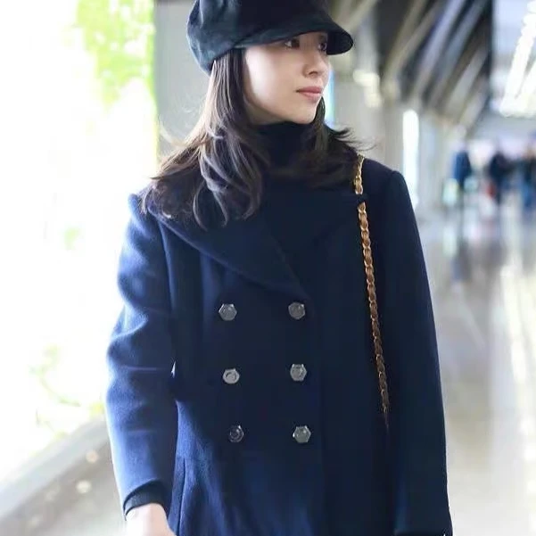 99新 Chanel/香奈儿 皮毛一体外套 34码