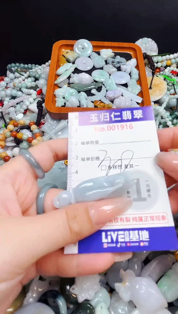颈饰未镶嵌翡翠0215