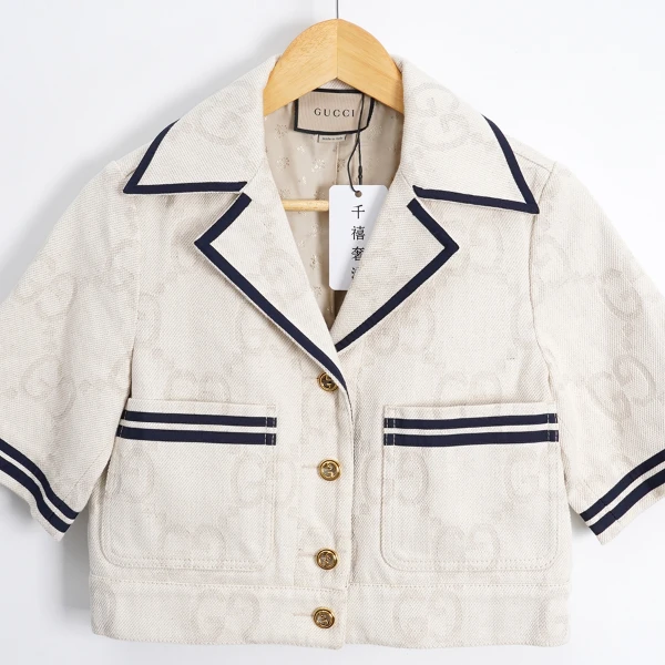 95新 GUCCI/古驰 绵/SC0220/外套/38码/古驰女装