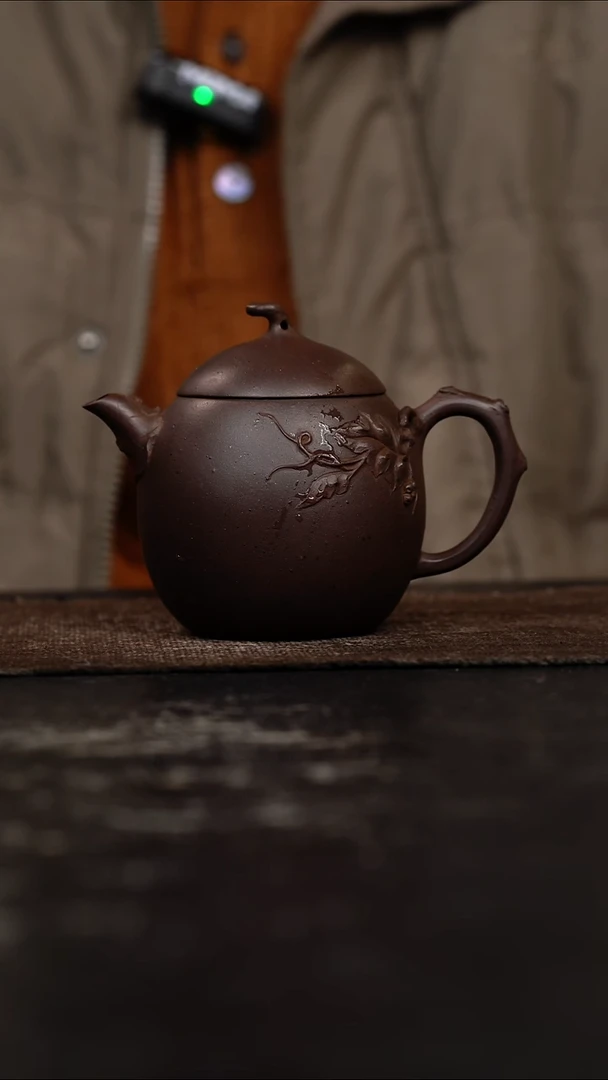 茶壶紫砂原矿手工壶188CC