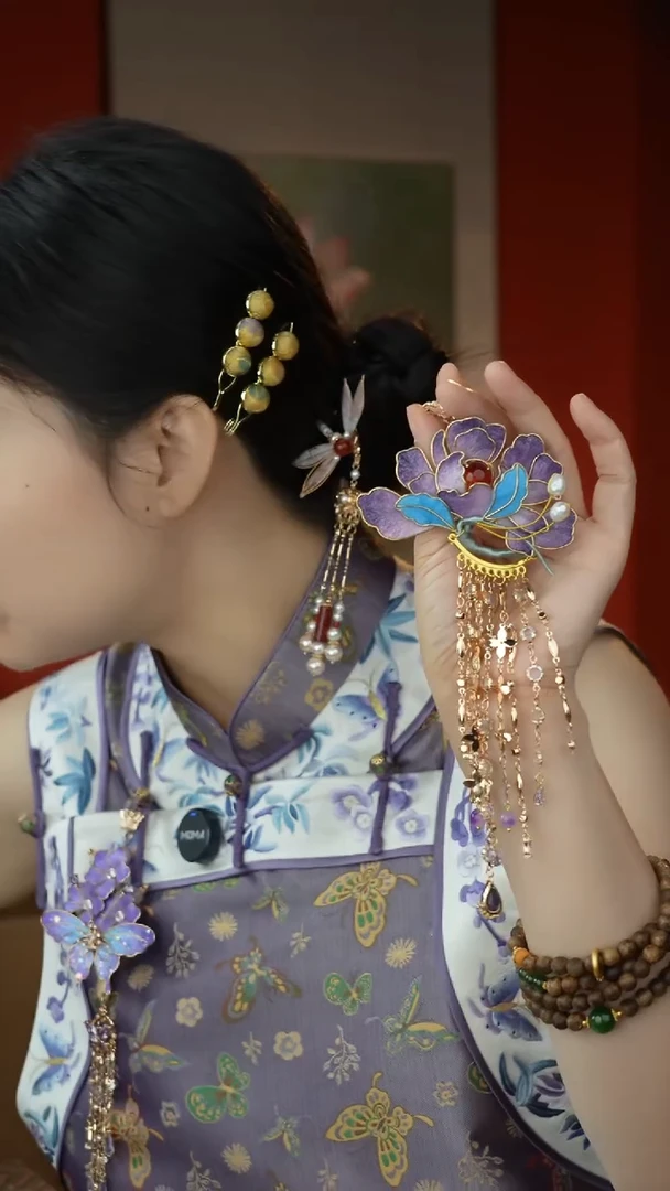 刺绣纯手工非遗国风饰品