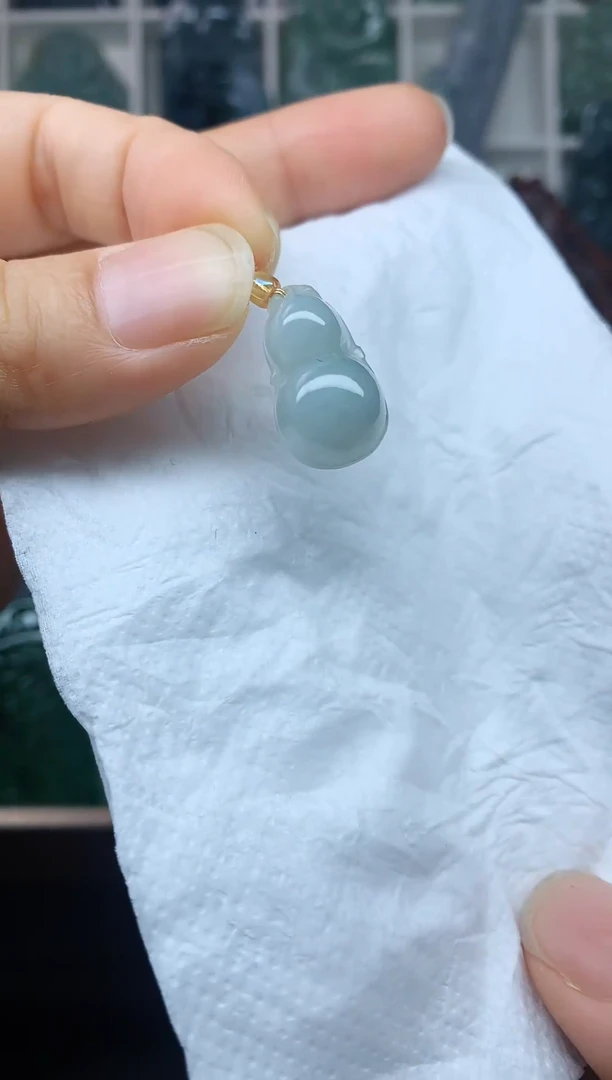 翡翠未镶嵌颈饰天然缅甸翡翠A货吊坠