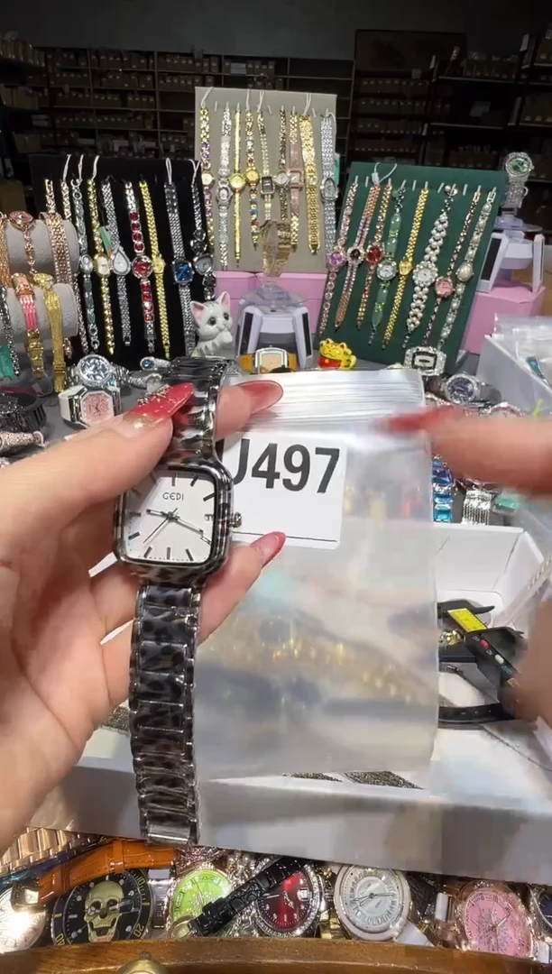 石英机芯不锈钢不锈钢直播定闪专用