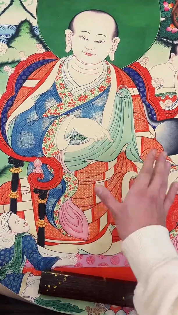 卷轴画唐卡16041