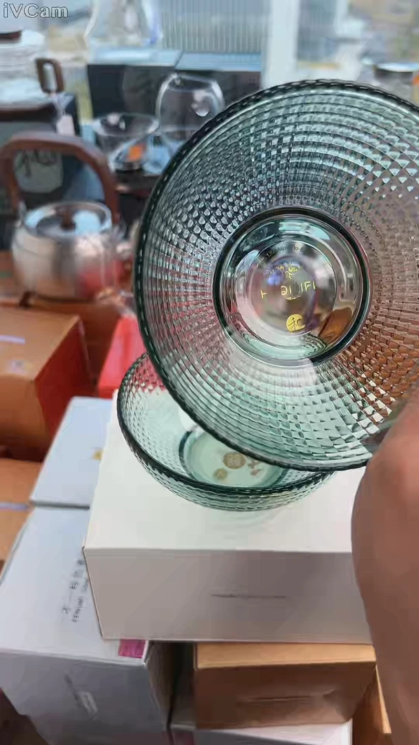 @@禾器晶彩碗绿色