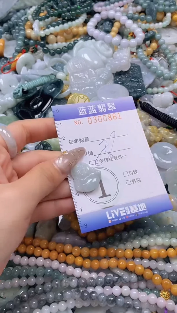 翡翠未镶嵌颈饰闪购0300861多样性发其一