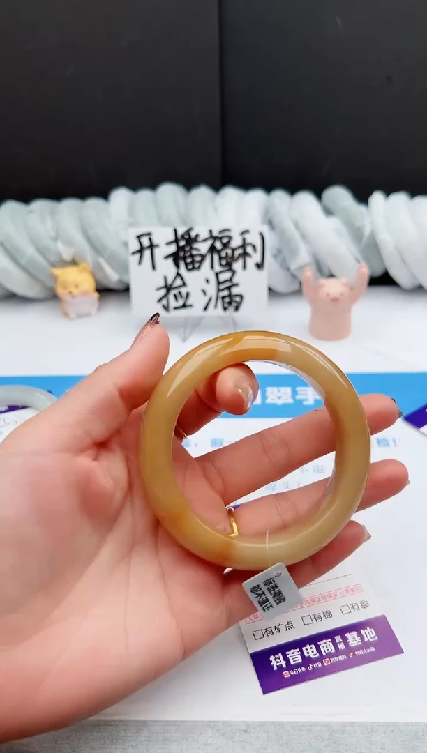 【闪购商品】石英质玉手镯未镶嵌276-H58.1