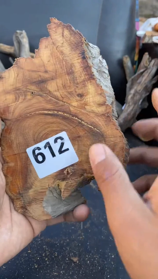 柏木（崖柏）太行陈化崖柏切片！随机（1单1片）612