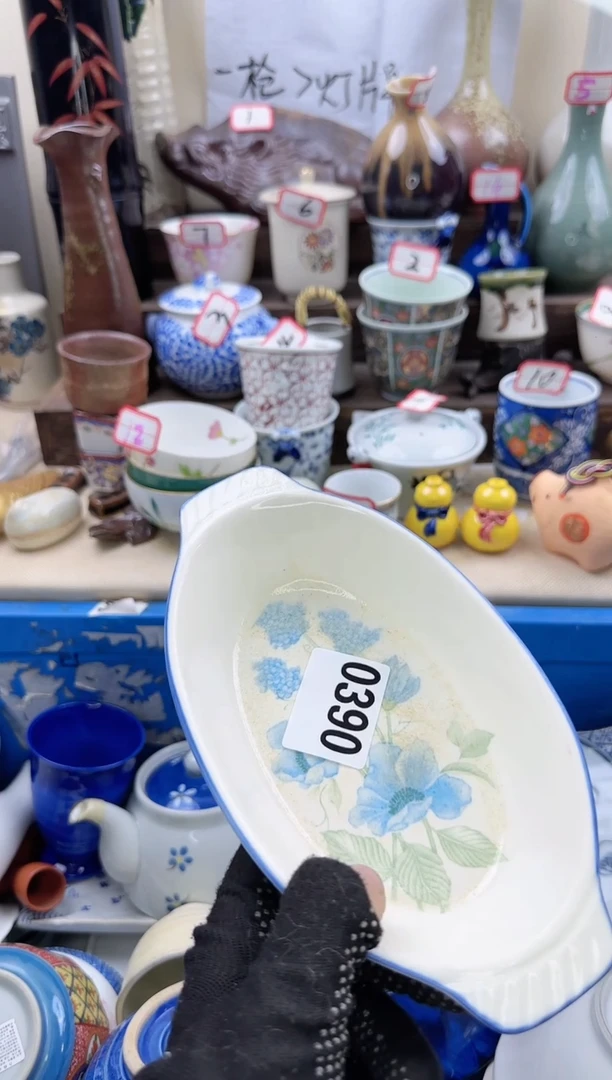 【闪购商品】瓷片0390淘艺瓷器满18米包邮一单一付