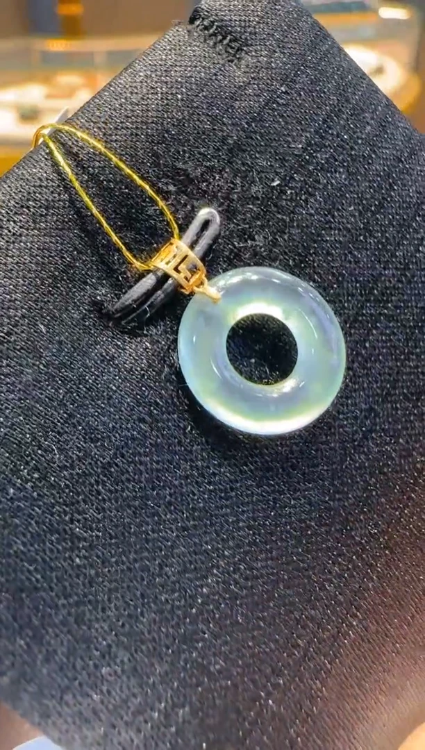 【闪购商品】翡翠吊坠(不含链)18K金镶嵌多样性发货一件