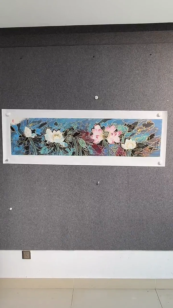 国画段益雄老师四尺对开