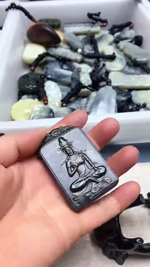 吊坠(不含链)未镶嵌和田玉1
