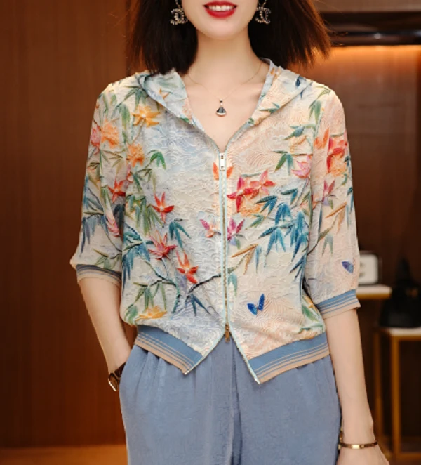 步步高升上衣-夏季极简风减龄优雅轻奢时尚百搭气质