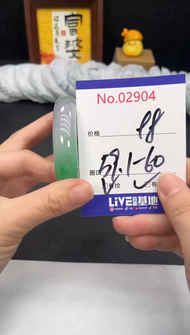 未镶嵌手镯翡翠拍下以实物为准2904