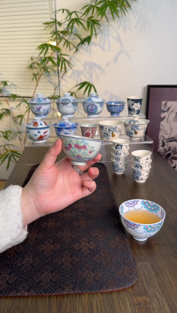 【闪购商品】景德镇手绘茶杯茶杯