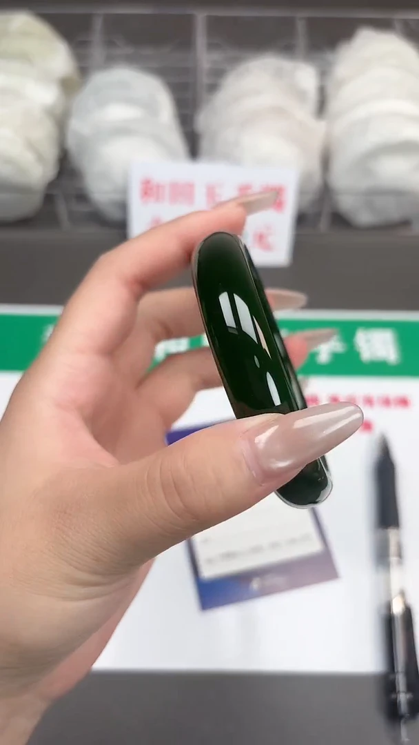 和田玉手镯未镶嵌23-1-59