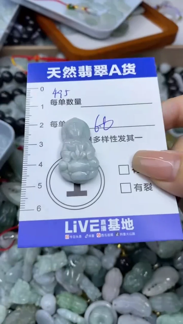 颈饰未镶嵌翡翠天然翡翠A货批量多样性发一件