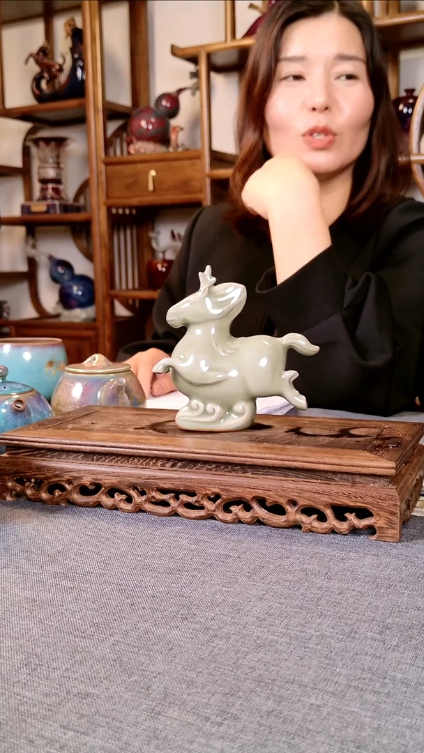 海马茶宠 土魂钧瓷