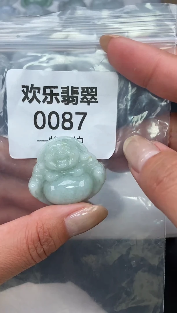 颈饰未镶嵌翡翠缅甸天然翡翠0087