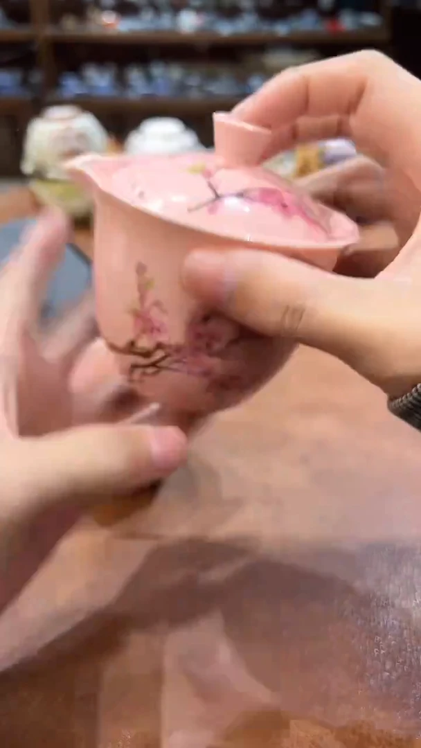 真的很便宜会开片的旅行茶具