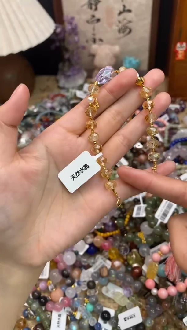 银S925镶嵌手链水晶281