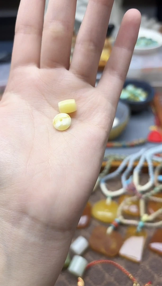 裸石蜜蜡未镶嵌蜜蜡配饰套装GW