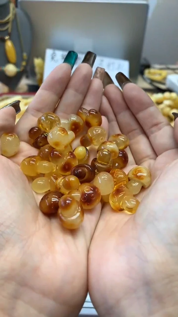 未镶嵌琥珀珠宝奇石598多样性发其一默认有瑕