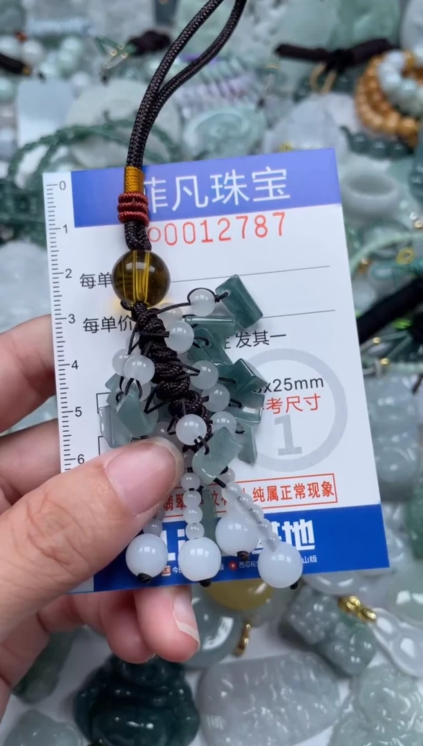 颈饰未镶嵌翡翠12787