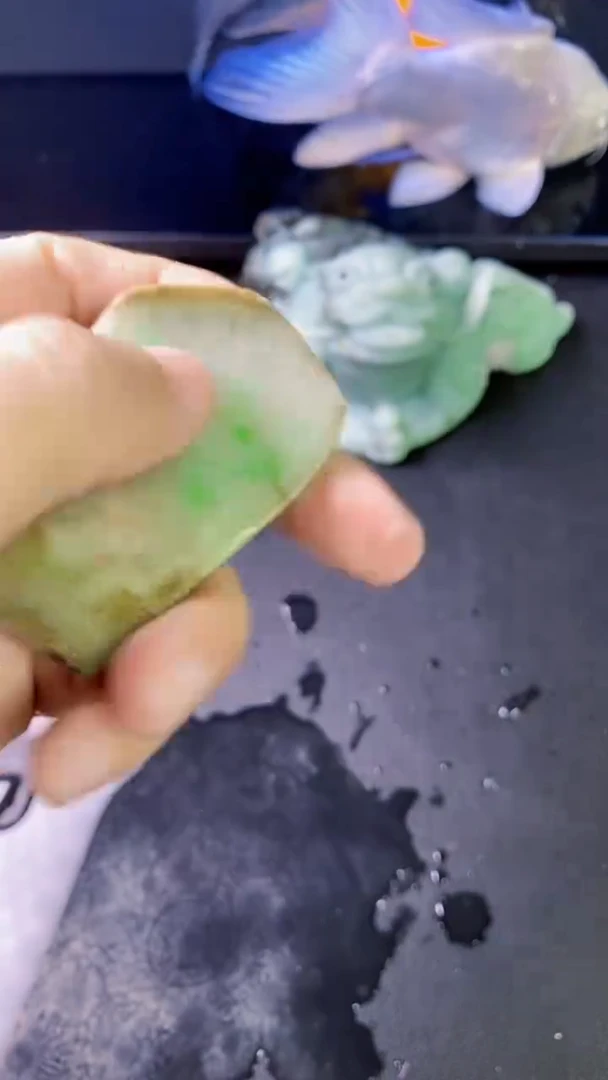 【闪购商品】翡翠颈饰未镶嵌014天然A货翡翠